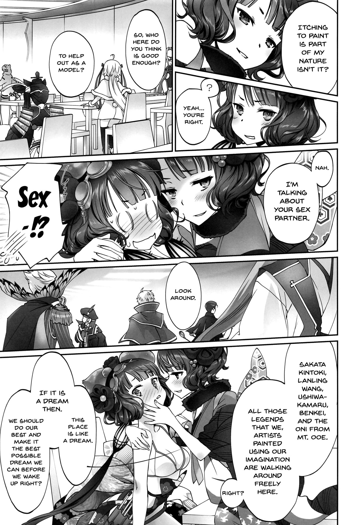 Hentai Manga Comic-Hokusai-chan Manga-Read-4